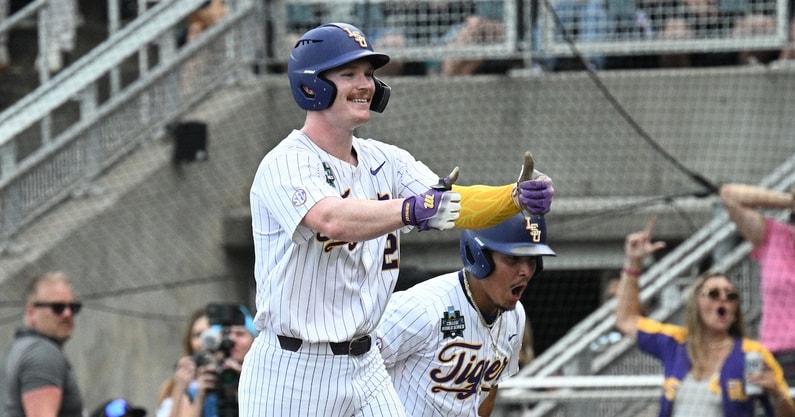 NCAA Baseball: College World Series-LSU v UCLA