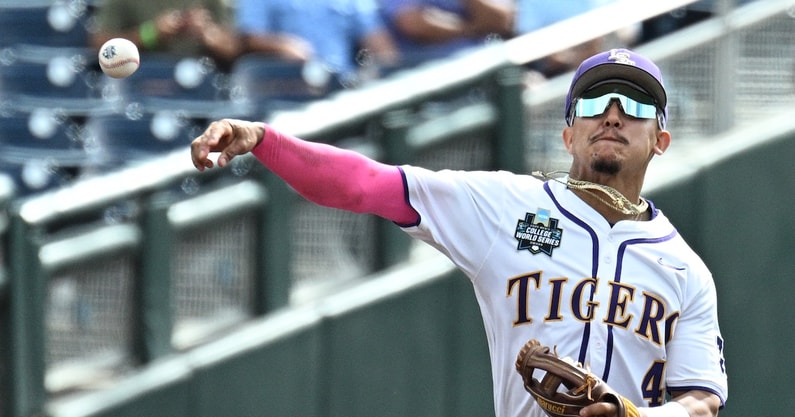 NCAA Baseball: College World Series-LSU v UCLA