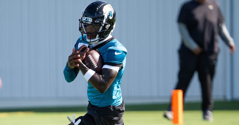 Jacksonville Jaguars WR/CB Travis Hunter