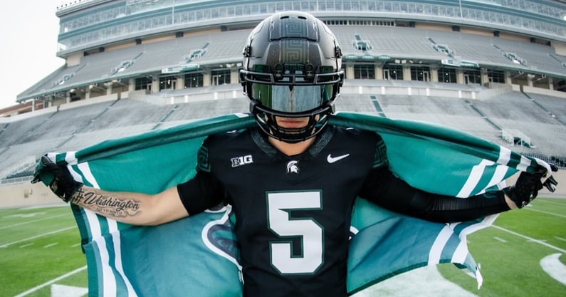 2026 WR Zachary Washington on Michigan State official visit