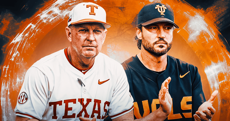 Texas Tennessee college baseball