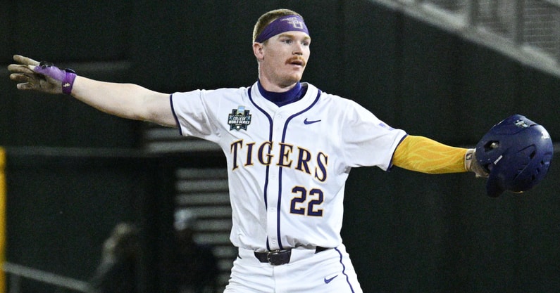 LSU's Jared Jones on his walk-off hit: 'I just blacked out in the moment'