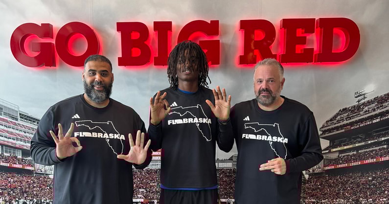 2026 DB Tedarius Hughes on visit to Nebraska
