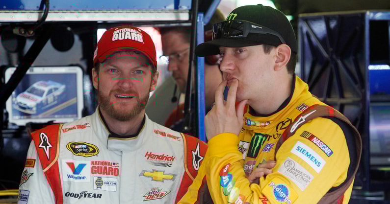 Kyle-Busch-reacts-to-backlash-from-Dale-Earnhardt-Jr-comments-spotlights-Jeff-Gordon