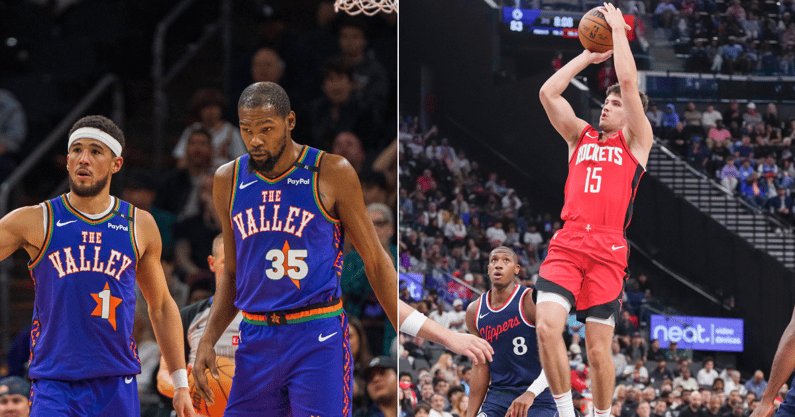 Devin Booker Kevin Durant Reed Sheppard
