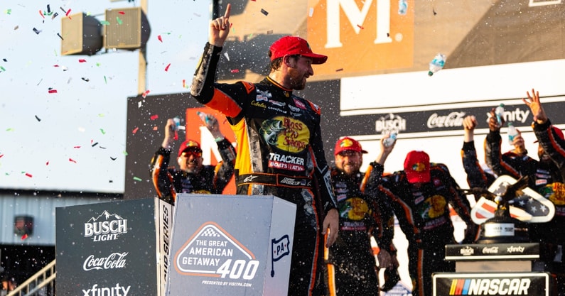 Chase Briscoe win Pocono NASCAR