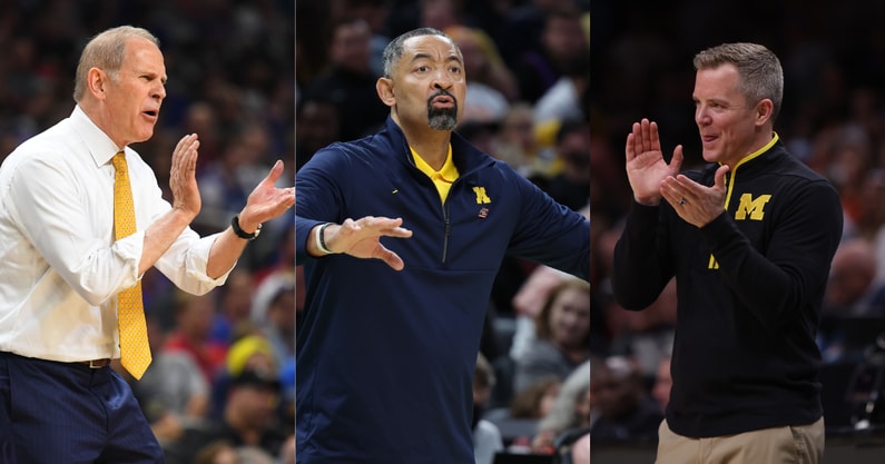 John Beilein Juwan Howard Dusty May