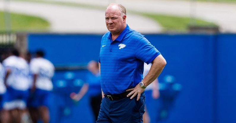 Kentucky head football coach Mark Stoops is motivated, via UK Athletics