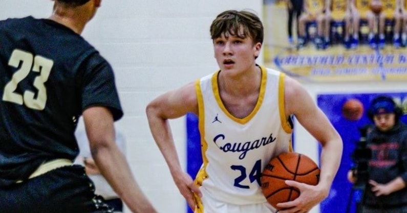 Greenfield-Central Cougar Braylon Mullins
