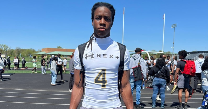Michigan State target Mylan Griggs (photo courtesy of Mylan Griggs via Twitter).