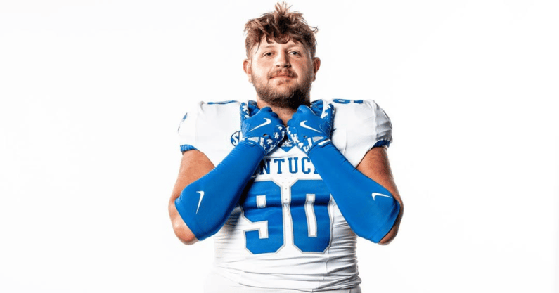 Garrett Witherington on his official visit to Kentucky, via UK Athletics