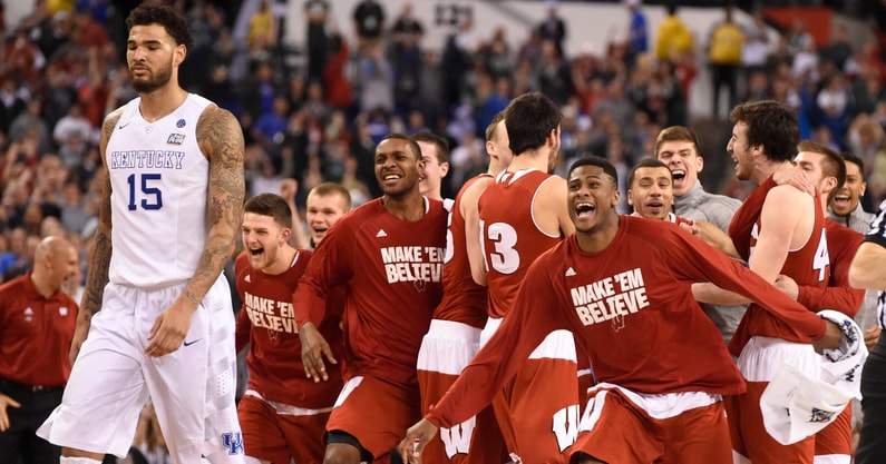 NCAA Basketball: Final Four-Wisconsin vs Kentucky