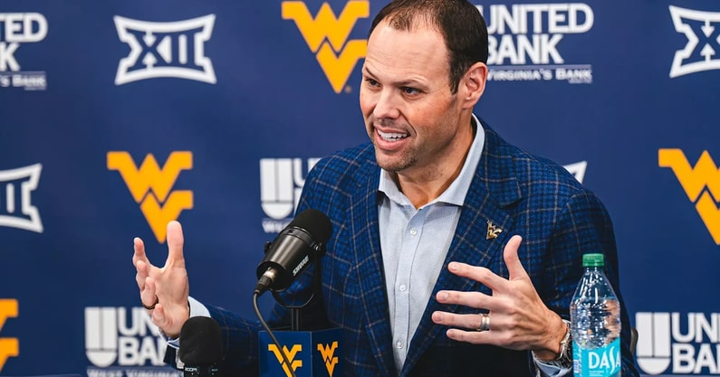 West Virginia athletic director Wren Baker