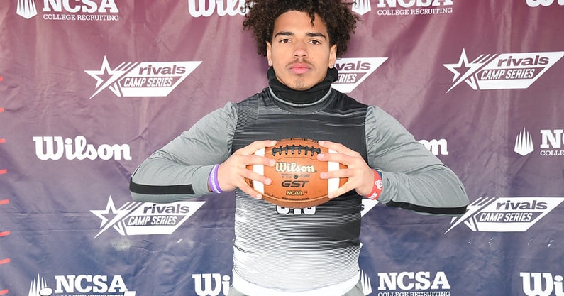 2026 linebacker Cam Thomas from West Chester (Ohio) Lakota West.