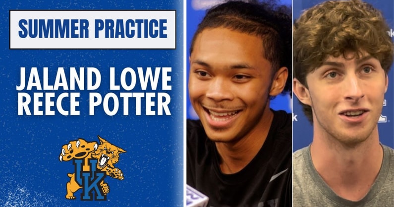 Jaland Lowe and Reece Potter