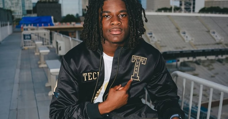 Nathan Agyemang on Georgia Tech official visit
