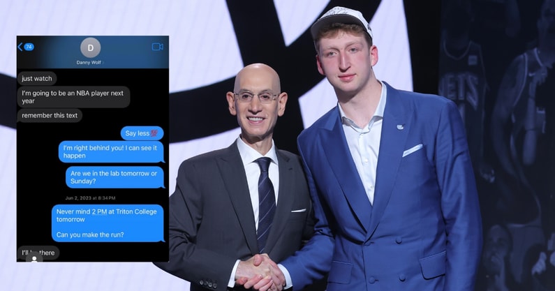 Danny Wolf draft