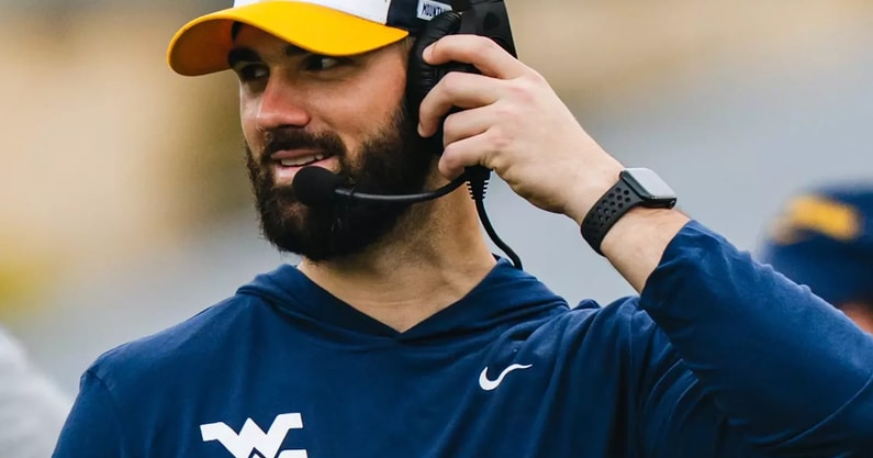 West Virginia defensive coordinator Zac Alley