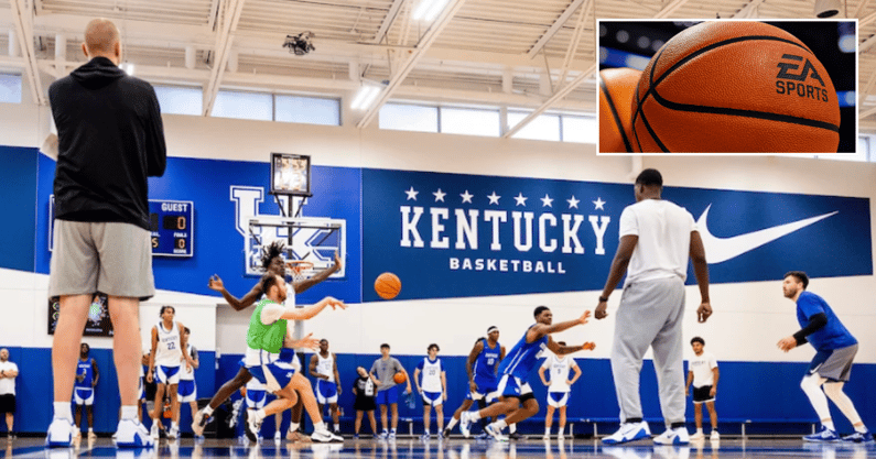 Kentucky basketball and EA Sports