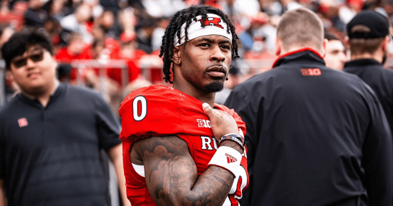 Rutgers Football Wide Receiver DT Sheffield
