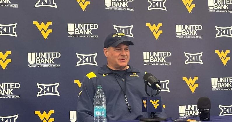 Rich Rodriguez provides an update on his team.