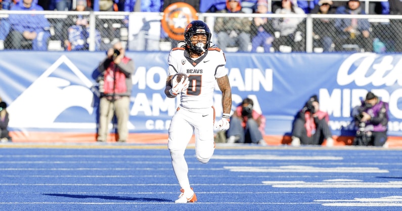 NCAA Football: Oregon State at Boise State