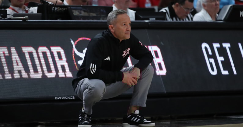 Texas Tech basketball coach Grant McCasland
