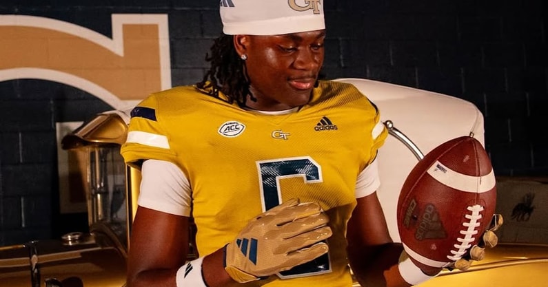 Nathan Agyemang on GT official visit