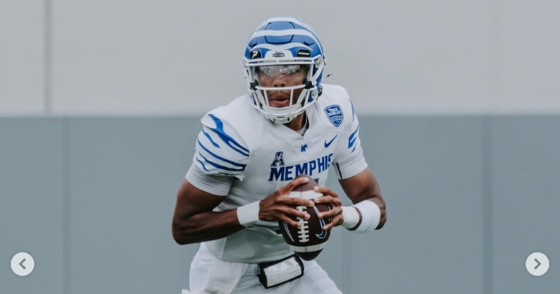 Memphis QB Arrington Maiden
