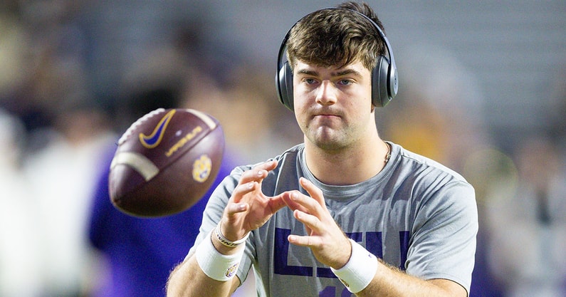 LSU QB Garrett Nussmeier