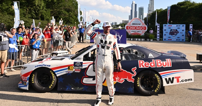 Shane van Gisbergen Chicago Xfinity win