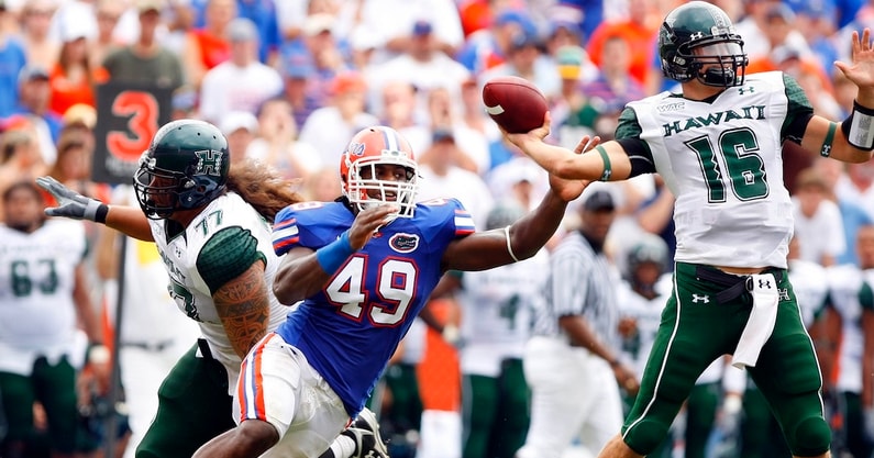 NCAA Football: Hawaii at Florida