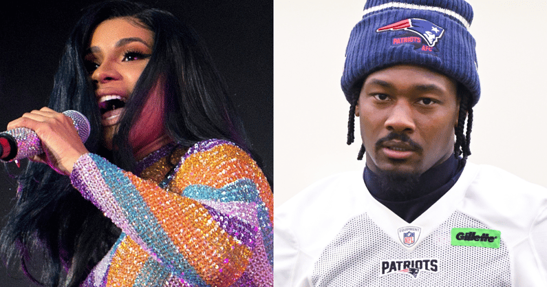 Cardi B, Patriots WR Stefon Diggs