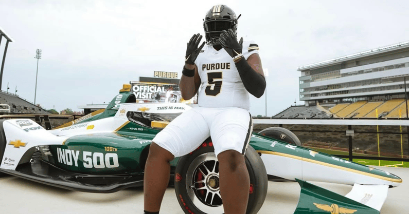 Jamarcus Whyce on Purdue official visit