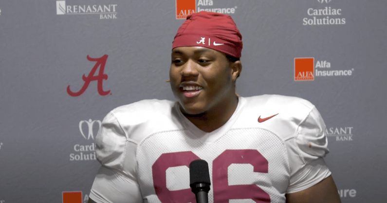 Alabama DL Tim Keenan