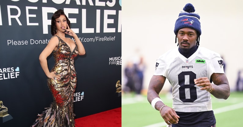Cardi B Stefon Diggs