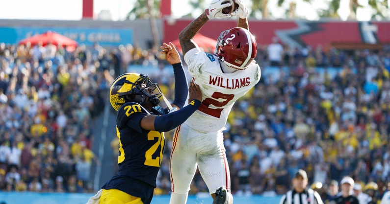 NCAA Football: ReliaQuest Bowl-Alabama at Michigan
