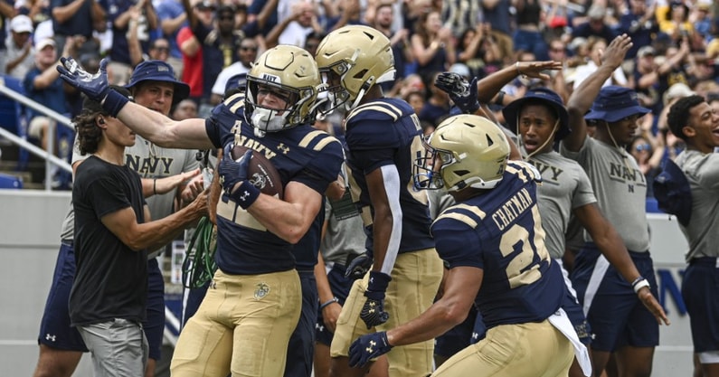 NCAA Football: Bucknell at Navy