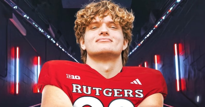 Reece Beck - 2026 DL on his visit with Rutgers Football