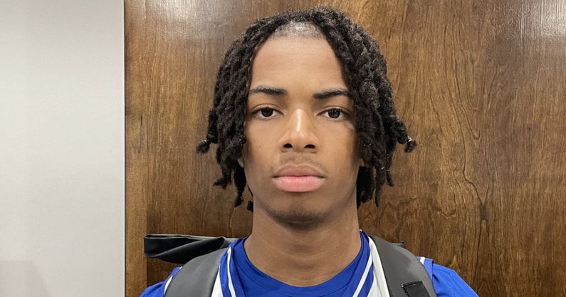 Kentucky target Deron Rippey (Photo: Zack Geoghegan/KSR)