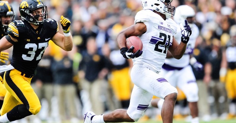 NCAA Football: Northwestern at Iowa