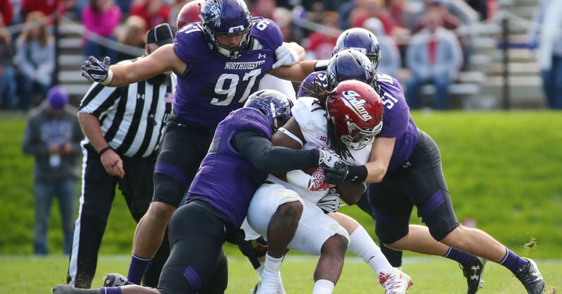NCAA Football: Indiana at Northwestern