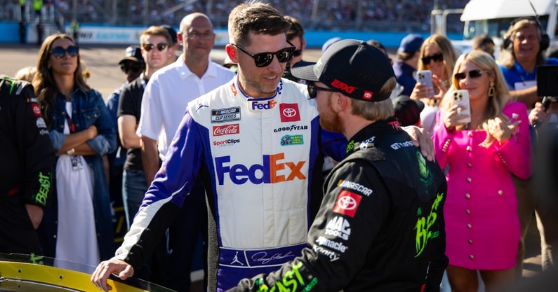 NASCAR lawsuit Denny Hamlin Tyler Reddick
