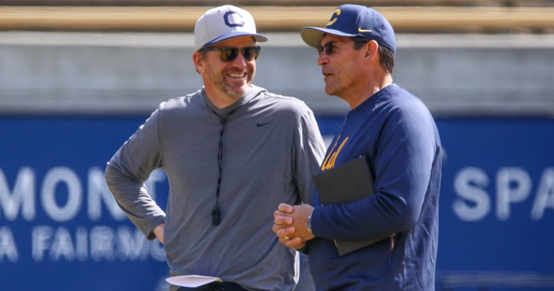 Cal head coach Justin Wilcox and general manager Ron Rivera