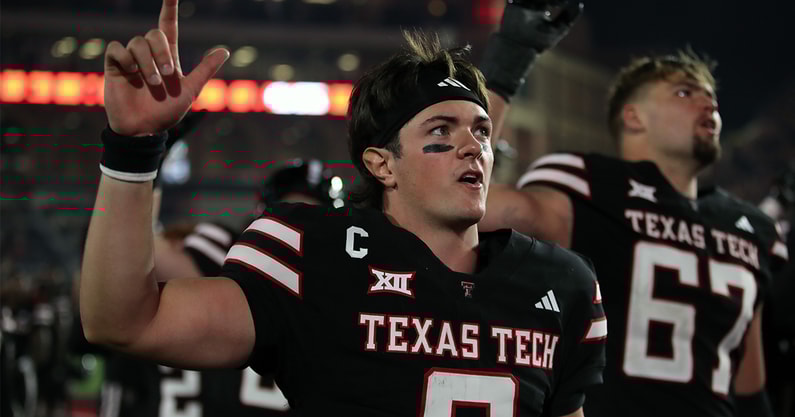 Texas Tech QB Behren Morton