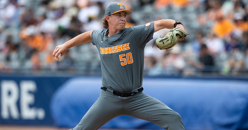 Tennessee pitcher Tanner Franklin MLB Draft