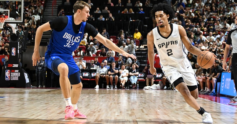 Dallas Mavericks forward Cooper Flagg and San Antonio Spurs guard Dylan Harper