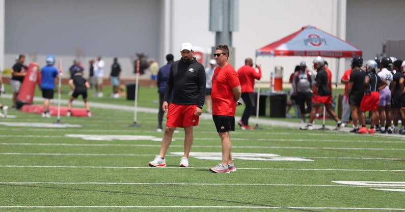 Ryan Day and Mark Pantoni by Mick Walker -- Lettermen Row --