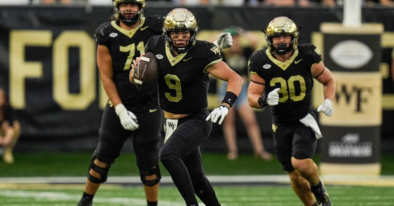NCAA Football: UL Lafayette at Wake Forest