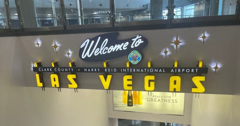 Harry Reid International Airport in Las Vegas (Photo by Chris Wellbaum)